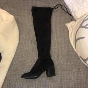 Suede Over the Knee Steve Madden Boots NEVER WORN
